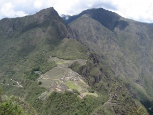 The View of Machu Picchu from Hayna Picchu